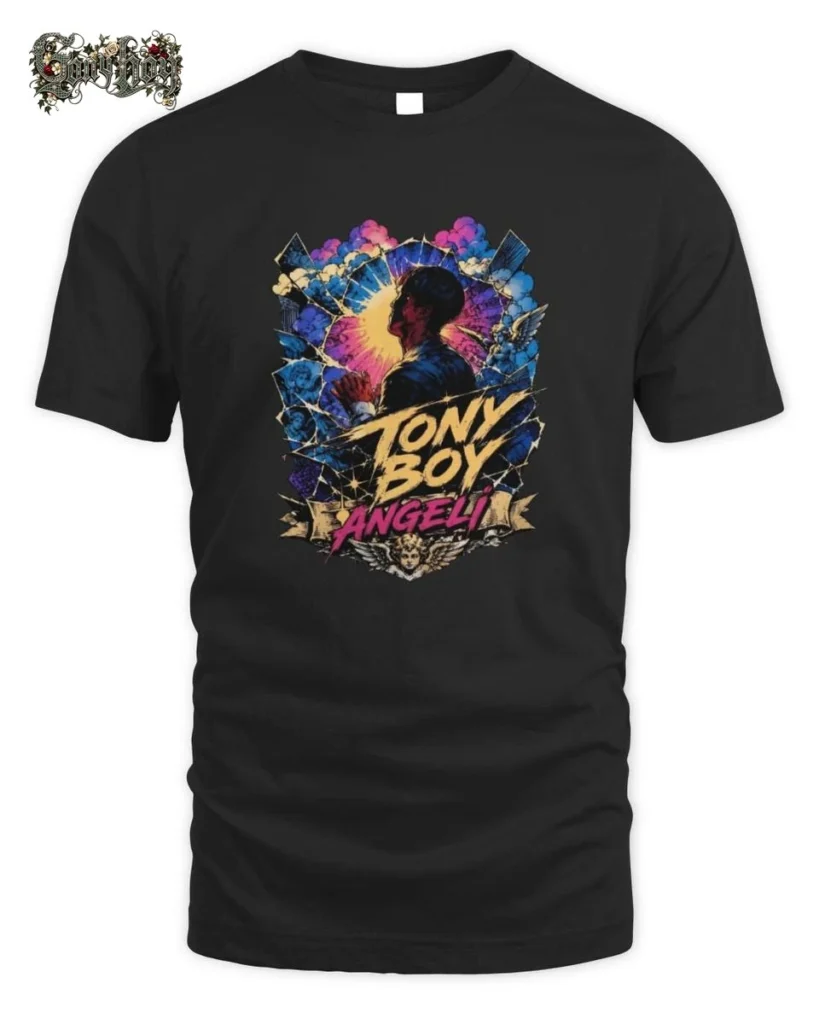 Tony Boy Angeli Merch Graphic T-Shirt
