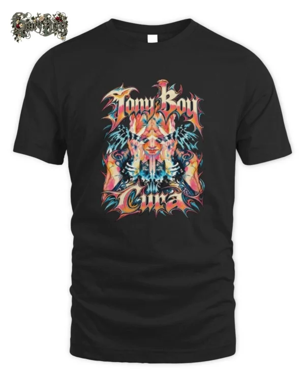 Tony Boy Cura Psychedelic Merch T-Shirt