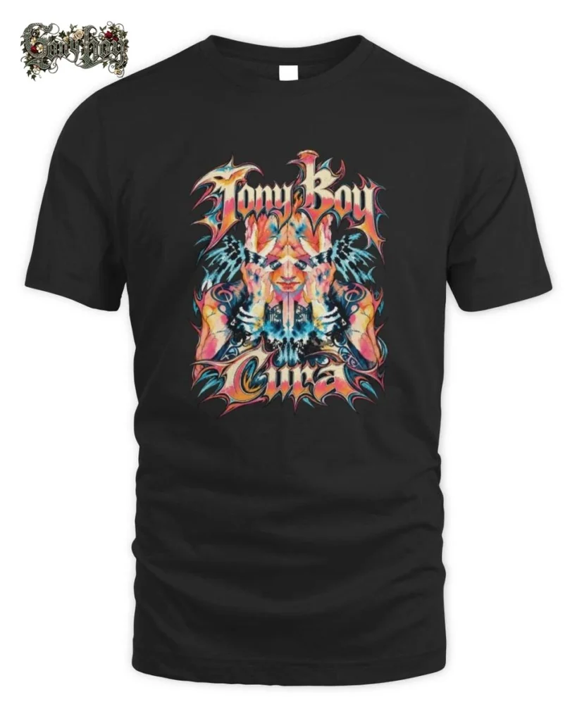 Tony Boy Cura Psychedelic Merch T-Shirt