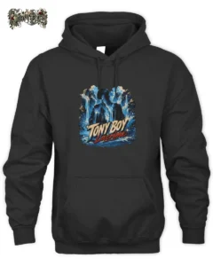 Tony Boy Lacrime Waterfall Graphic Hoodie