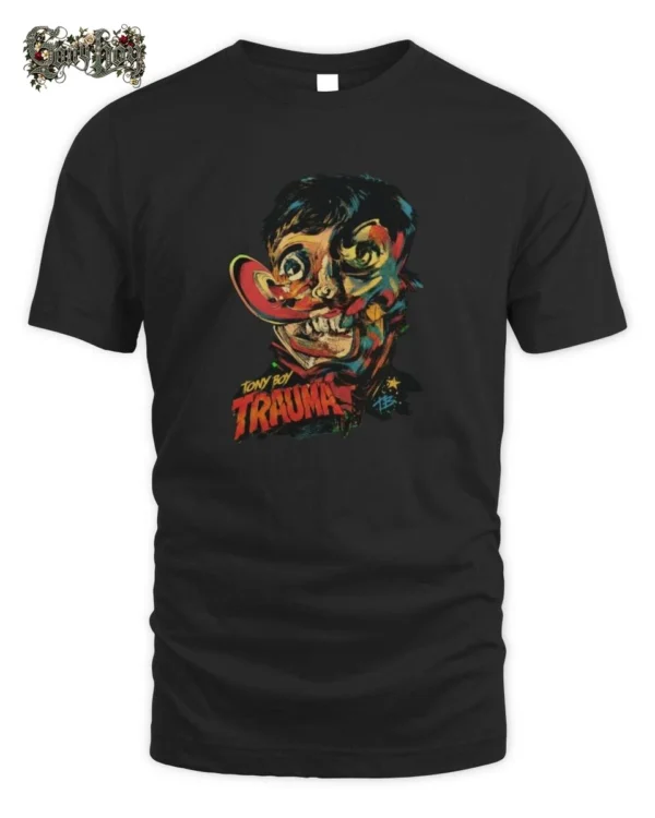 Tony Boy Trauma Abstract Art T-Shirt