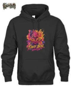 Tony Boy Umile Mask Abstract Hoodie
