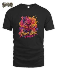 Tony Boy Umile Mask Abstract T-Shirt